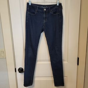 American Eagle Outfitters | dark wash stretch jeggings